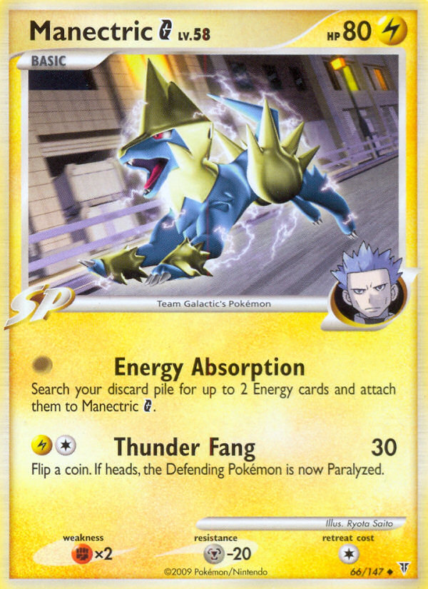 Manectric G (66/147) [Platinum: Supreme Victors] | GnG Games