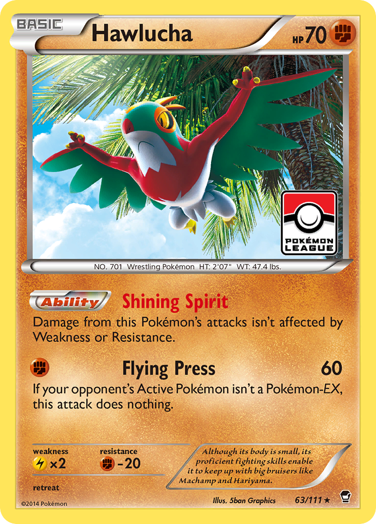 Hawlucha (63/111) [XY: Furious Fists] | GnG Games