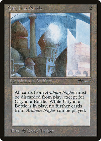 City in a Bottle [Arabian Nights] | GnG Games