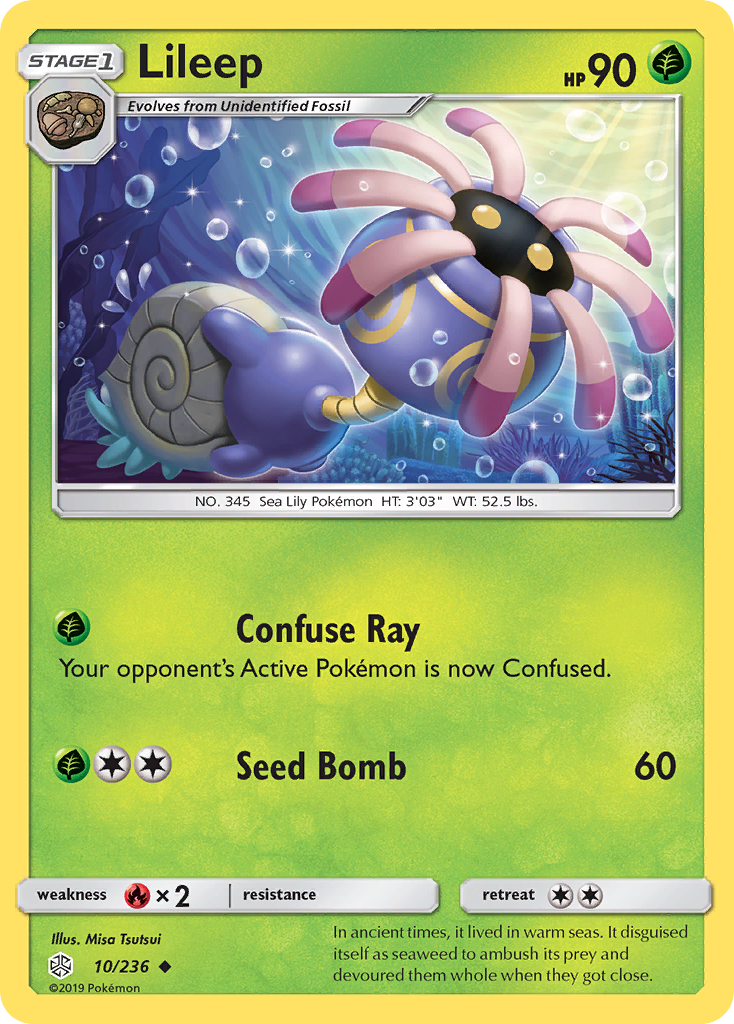 Lileep (10/236) [Sun & Moon: Cosmic Eclipse] | GnG Games