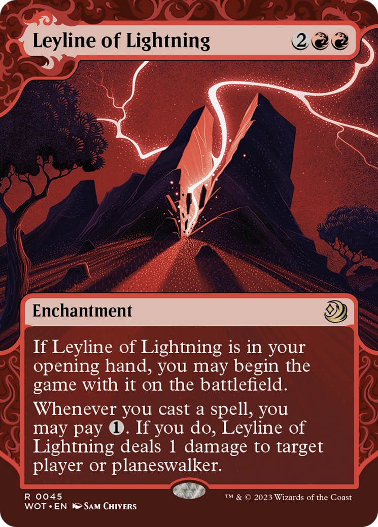Leyline of Lightning [Wilds of Eldraine: Enchanting Tales] | GnG Games