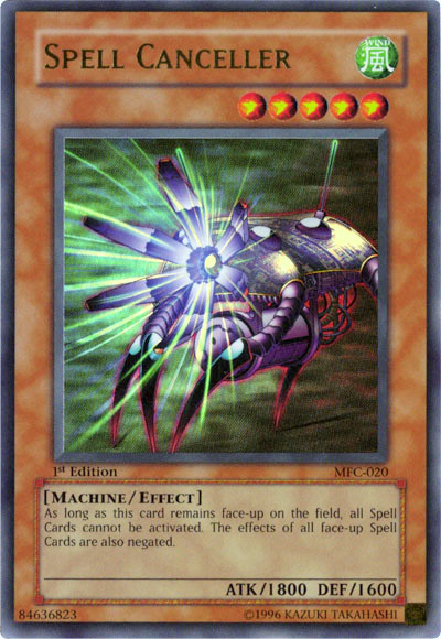 Spell Canceller [MFC-020] Ultra Rare | GnG Games