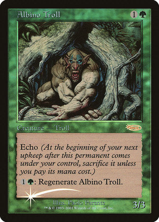 Albino Troll [Friday Night Magic 2002] | GnG Games