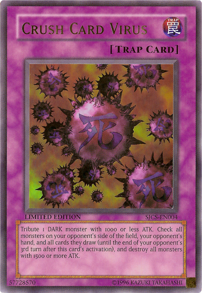 Crush Card Virus [SJCS-EN004] Ultra Rare | GnG Games