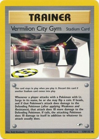 Vermilion City Gym (120/132) [Gym Heroes Unlimited] | GnG Games