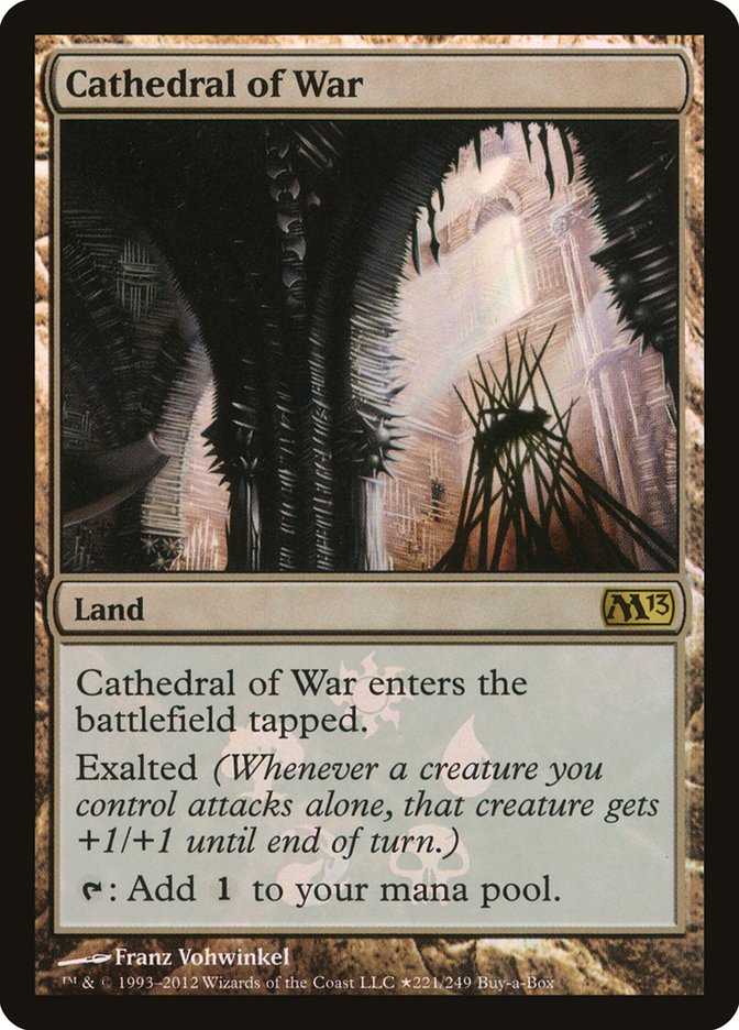 Cathedral of War (Buy-A-Box) [Magic 2013 Promos] | GnG Games