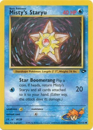 Misty's Staryu (92/132) [Gym Challenge Unlimited] | GnG Games