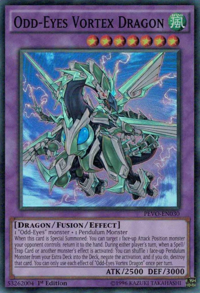 Odd-Eyes Vortex Dragon [PEVO-EN030] Super Rare | GnG Games