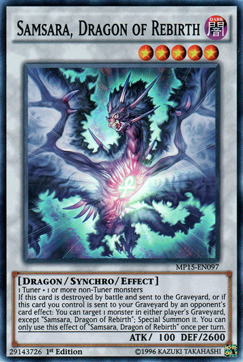 Samsara, Dragon of Rebirth [MP15-EN097] Super Rare | GnG Games