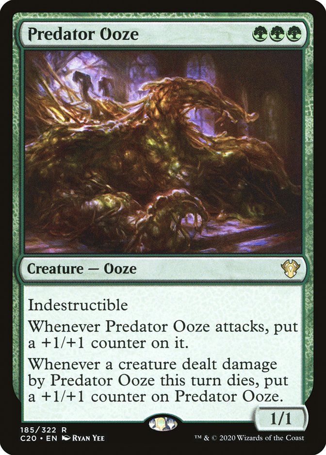 Predator Ooze [Commander 2020] | GnG Games