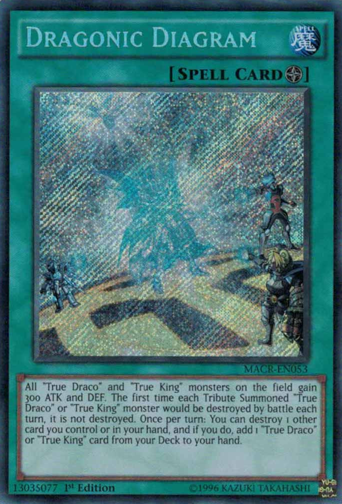 Dragonic Diagram [MACR-EN053] Secret Rare | GnG Games
