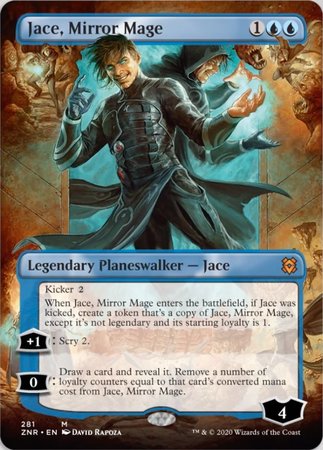 Jace, Mirror Mage (Borderless) [Zendikar Rising] | GnG Games