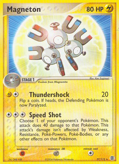 Magneton (27/112) [EX: FireRed & LeafGreen] | GnG Games