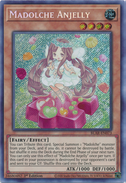 Madolche Anjelly [BLAR-EN073] Secret Rare | GnG Games