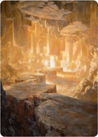 Pillarverge Pathway Art Card [Zendikar Rising Art Series] | GnG Games