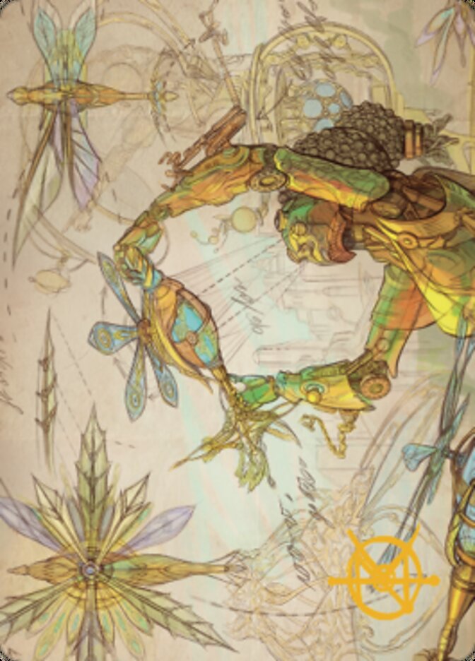 Inspiring Statuary Art Card (Gold-Stamped Signature) [The Brothers' War Art Series] | GnG Games