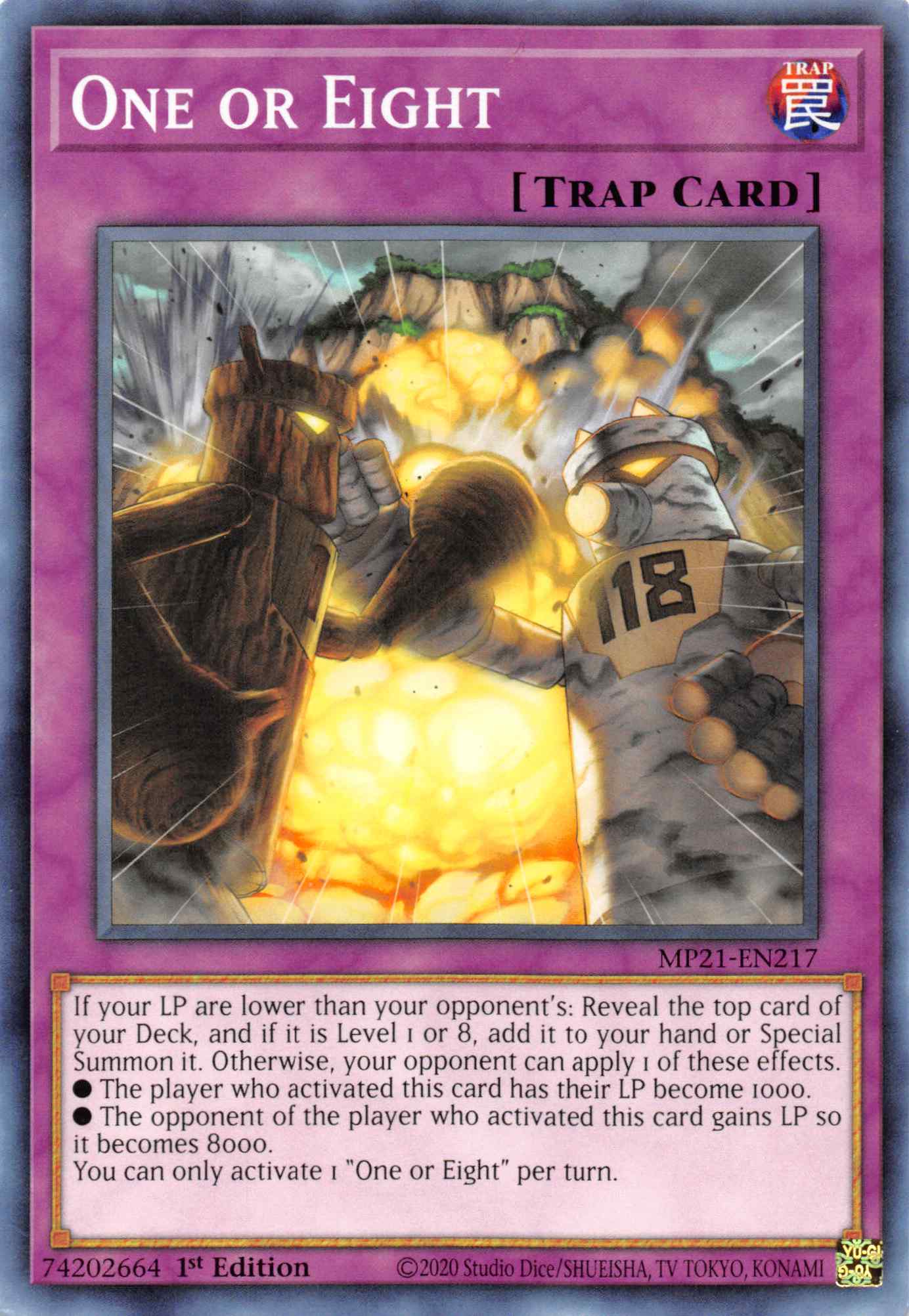 One or Eight [MP21-EN217] Common | GnG Games