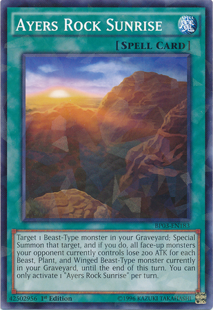 Ayers Rock Sunrise (Shatterfoil) [BP03-EN183] Common | GnG Games