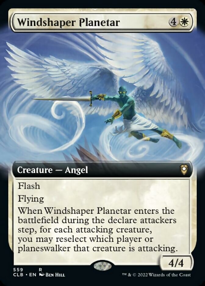 Windshaper Planetar (Extended Art) [Commander Legends: Battle for Baldur's Gate] | GnG Games