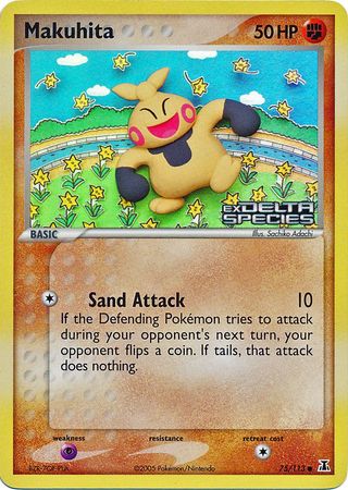 Makuhita (75/113) (Stamped) [EX: Delta Species] | GnG Games