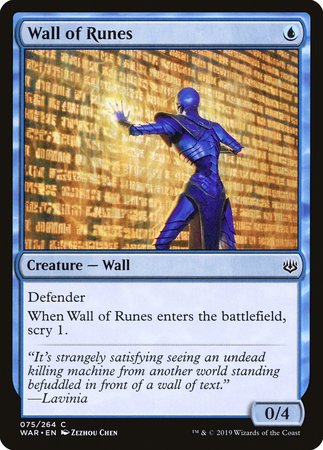 Wall of Runes [War of the Spark] | GnG Games