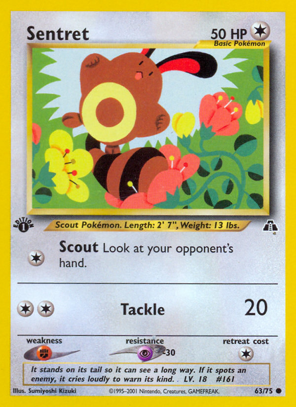 Sentret (63/75) [Neo Discovery 1st Edition] | GnG Games