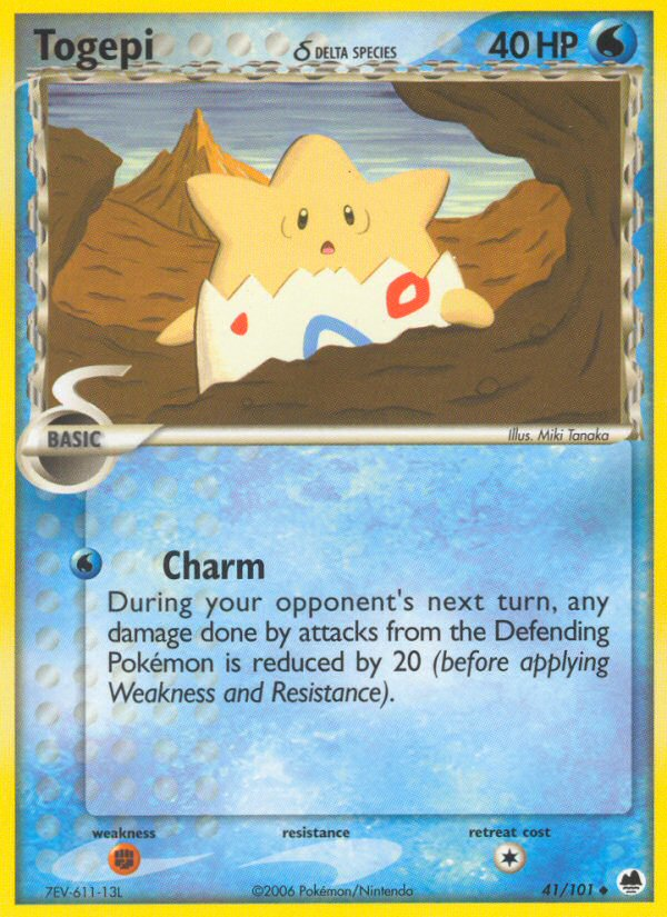 Togepi (41/101) (Delta Species) [EX: Dragon Frontiers] | GnG Games