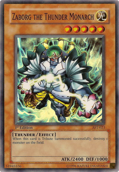 Zaborg the Thunder Monarch [AST-023] Super Rare | GnG Games