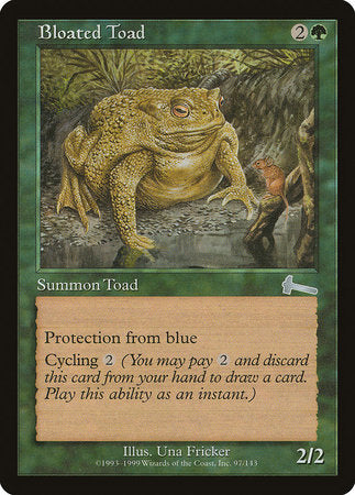 Bloated Toad [Urza's Legacy] | GnG Games