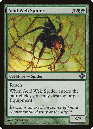 Acid Web Spider [Scars of Mirrodin] | GnG Games