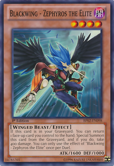 Blackwing - Zephyros the Elite [BP02-EN098] Common | GnG Games