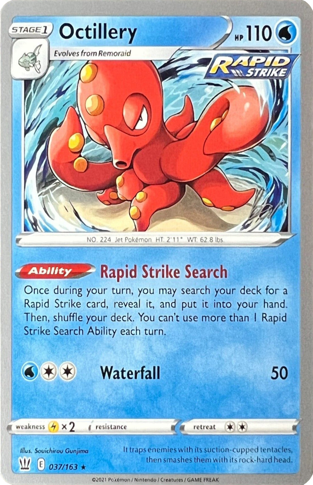 Octillery (037/163) (Cheryl Again - Sebastian Lashmet) [World Championships 2022] | GnG Games