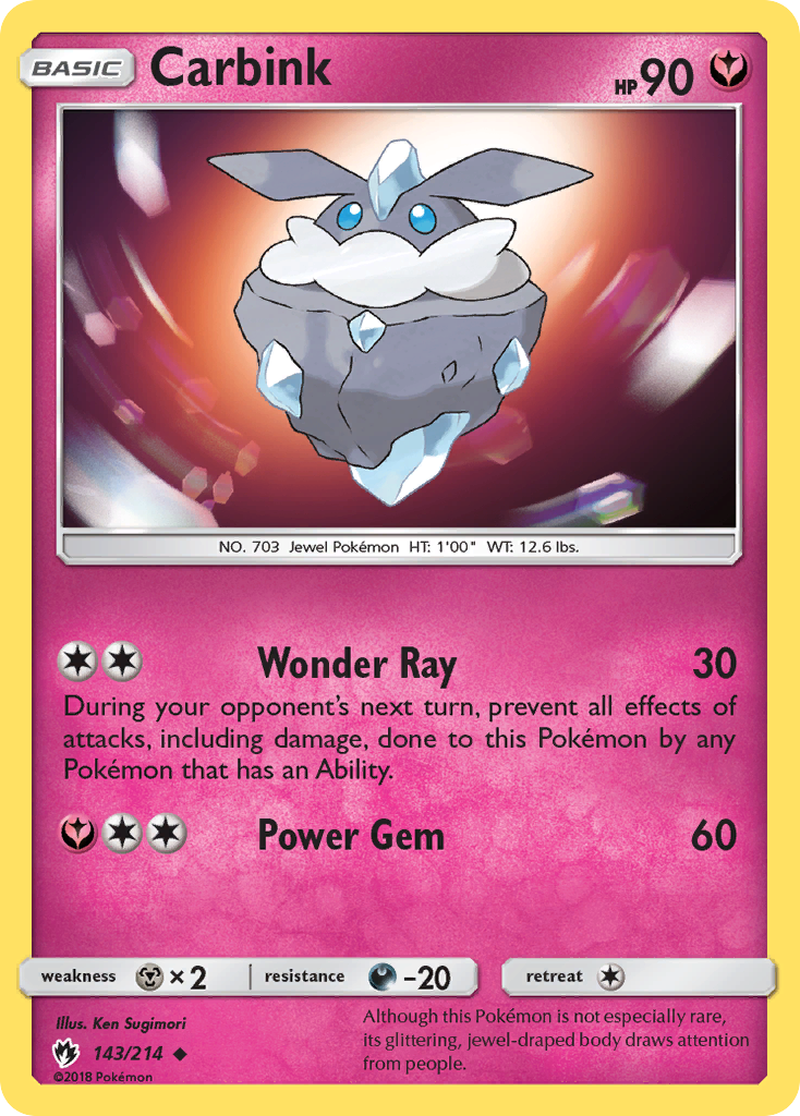 Carbink (143/214) [Sun & Moon: Lost Thunder] | GnG Games