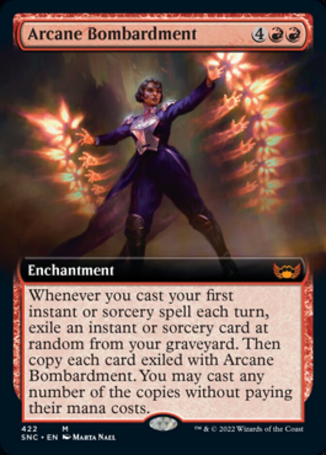 Arcane Bombardment (Extended Art) [Streets of New Capenna] | GnG Games