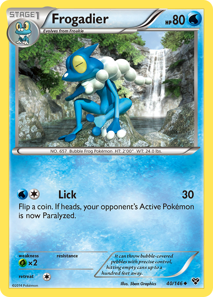 Frogadier (40/146) [XY: Base Set] | GnG Games