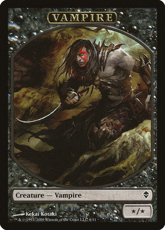 Vampire Token [Zendikar Tokens] | GnG Games