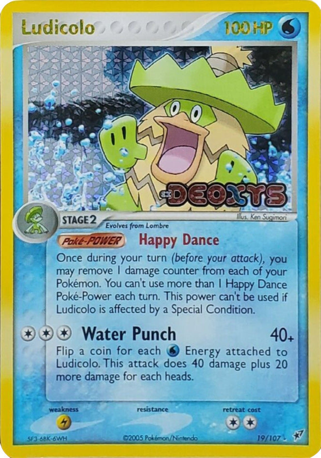 Ludicolo (19/107) (Stamped) [EX: Deoxys] | GnG Games