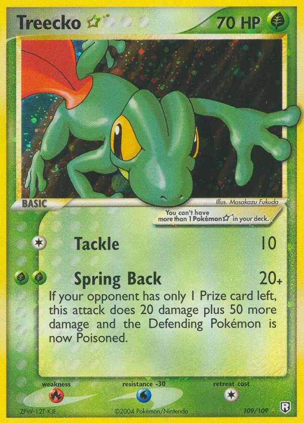 Treecko Star (109/109) [EX: Team Rocket Returns] | GnG Games