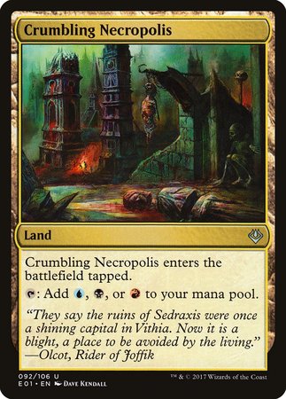 Crumbling Necropolis [Archenemy: Nicol Bolas] | GnG Games