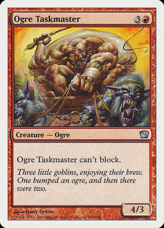 Ogre Taskmaster [Ninth Edition] | GnG Games