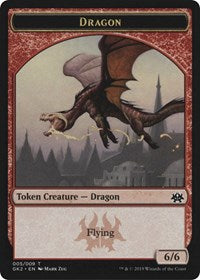 Dragon // Goblin Token [Ravnica Allegiance: Guild Kits] | GnG Games
