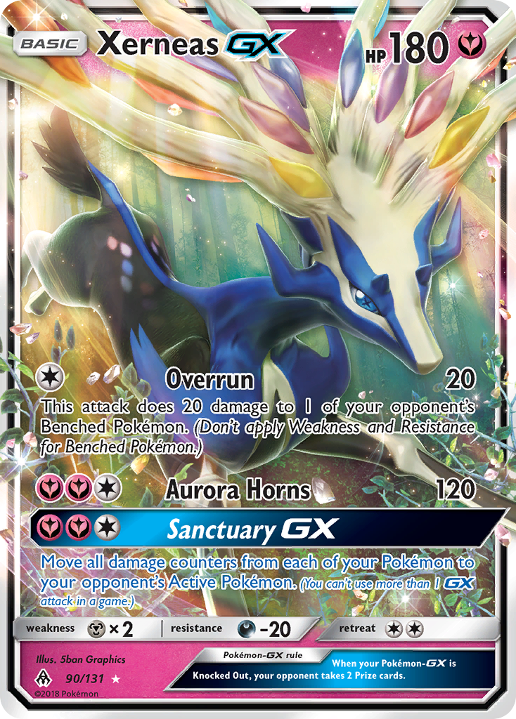 Xerneas GX (90/131) [Sun & Moon: Forbidden Light] | GnG Games