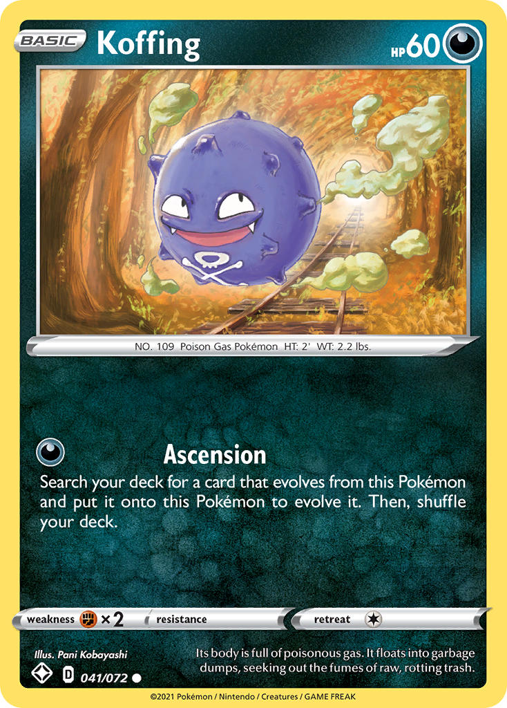 Koffing (041/072) [Sword & Shield: Shining Fates] | GnG Games