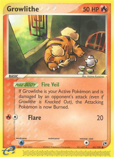 Growlithe (65/100) [EX: Sandstorm] | GnG Games