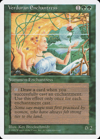 Verduran Enchantress [Fourth Edition] | GnG Games