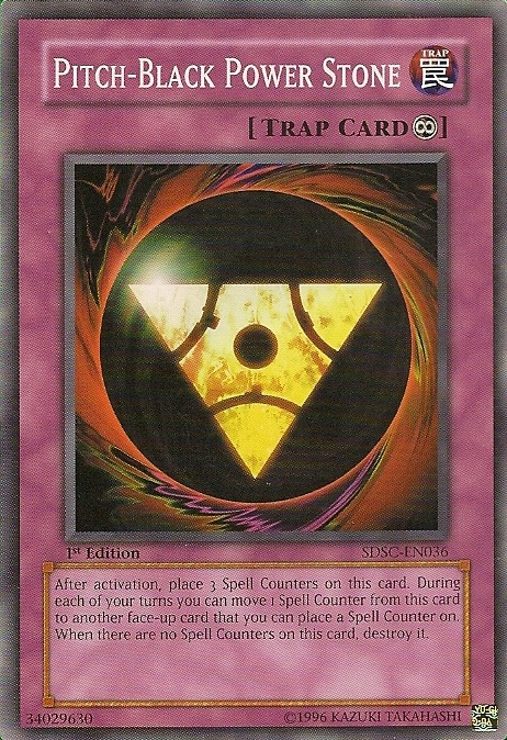Pitch-Black Power Stone [SDSC-EN036] Common | GnG Games