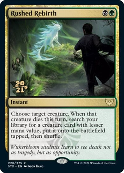 Rushed Rebirth [Strixhaven: School of Mages Prerelease Promos] | GnG Games