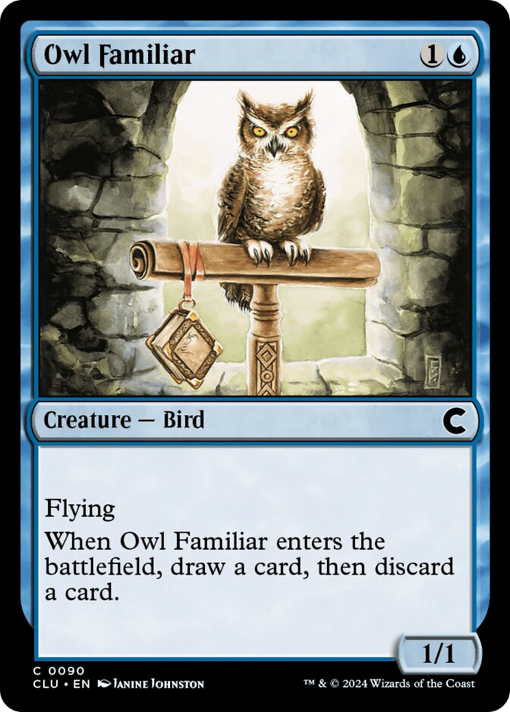 Owl Familiar [Ravnica: Clue Edition] | GnG Games