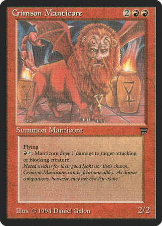 Crimson Manticore [Legends] | GnG Games