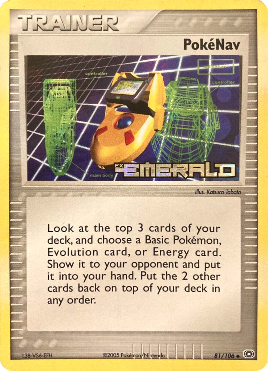 PokeNav (81/106) (Stamped) [EX: Emerald] | GnG Games